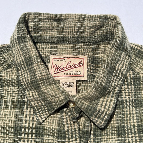 Vintage Woolrich flannel shirt women’s XL - Picture 2 of 2